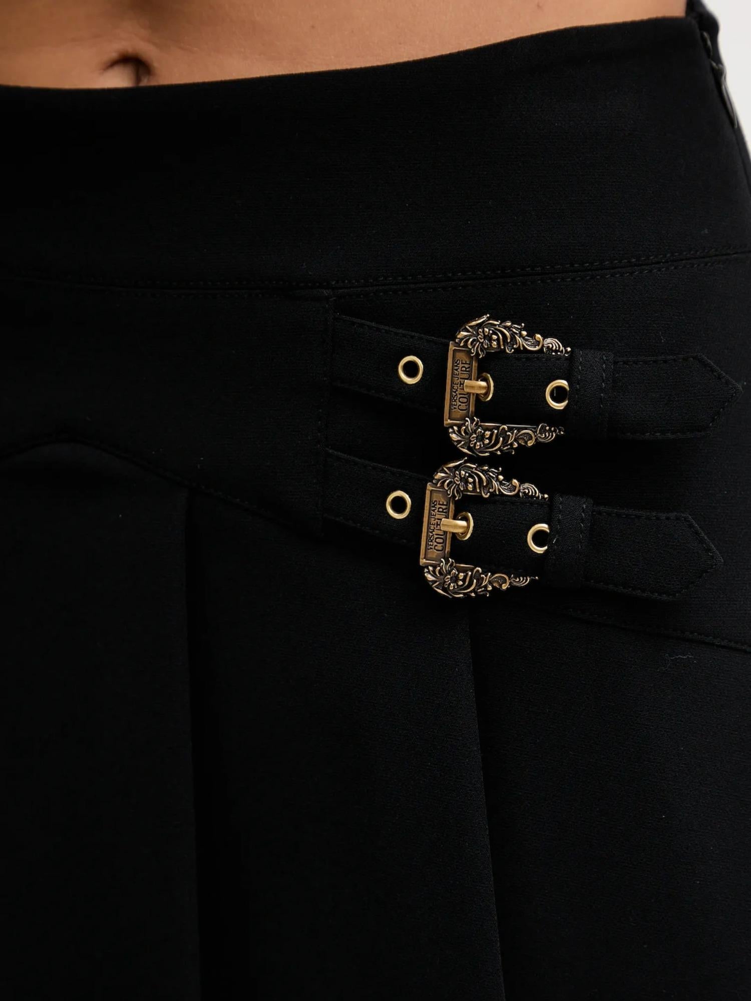 Versace Jeans Couture Gonna con fibbie Baroque