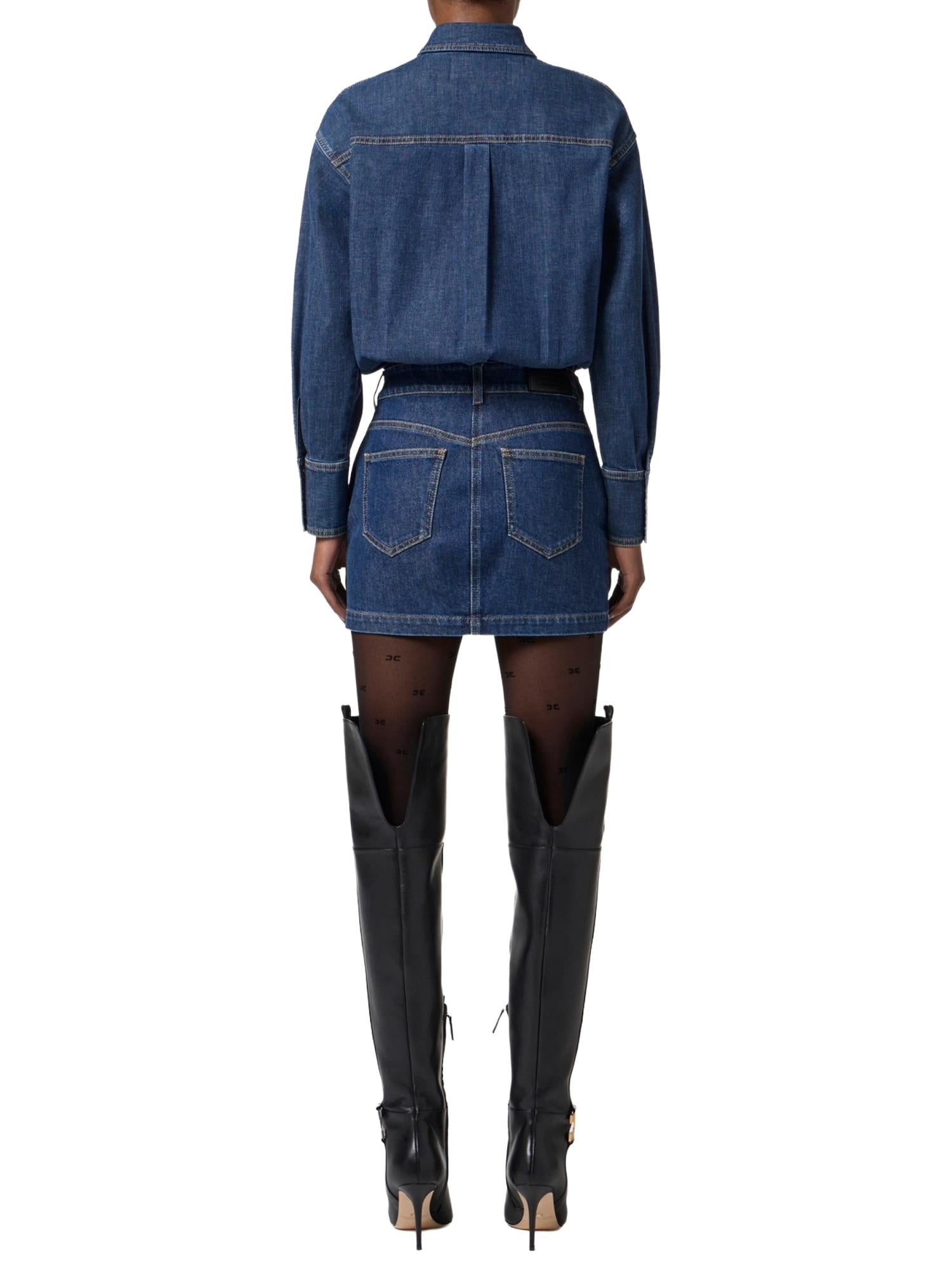 Elisabetta Franchi Abito in denim