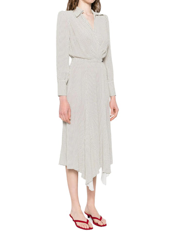 Elisabetta Franchi Abito midi a pois