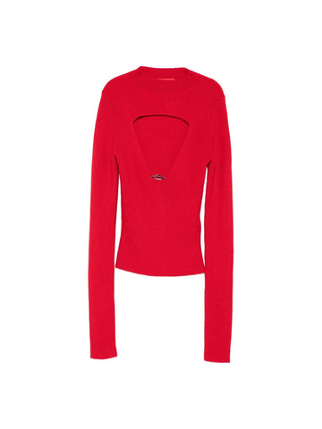 Diesel Maglia in lana con scollo M-Olina