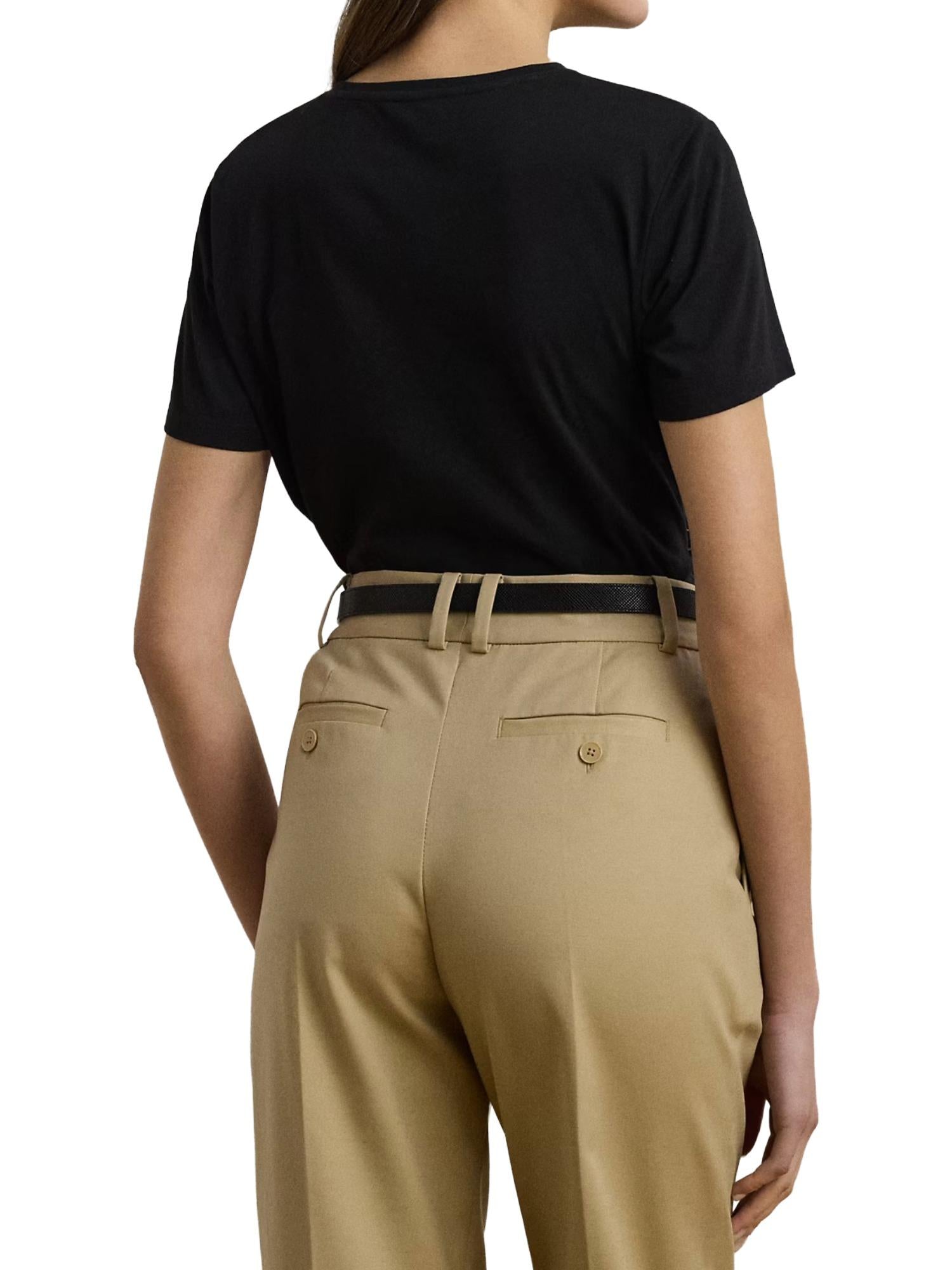 Lauren Ralph Lauren T-shirt con logo in perline Katlin