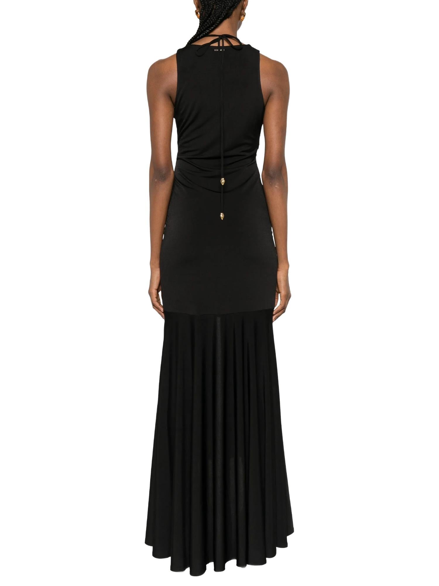 Just Cavalli Abito lungo con ruches