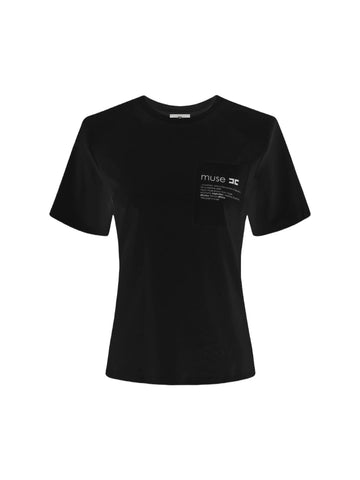 Elisabetta Franchi T-shirt con taschino