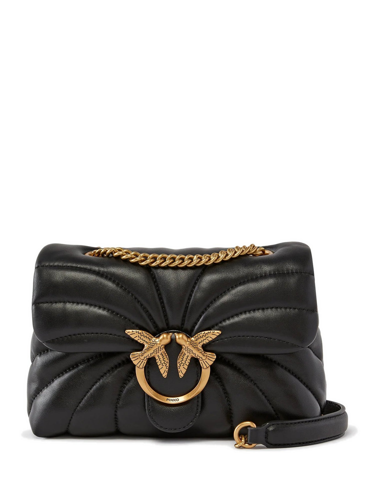 Borsa Tracolla con Fibbia Logo Love Puff Birds Diamond Cut