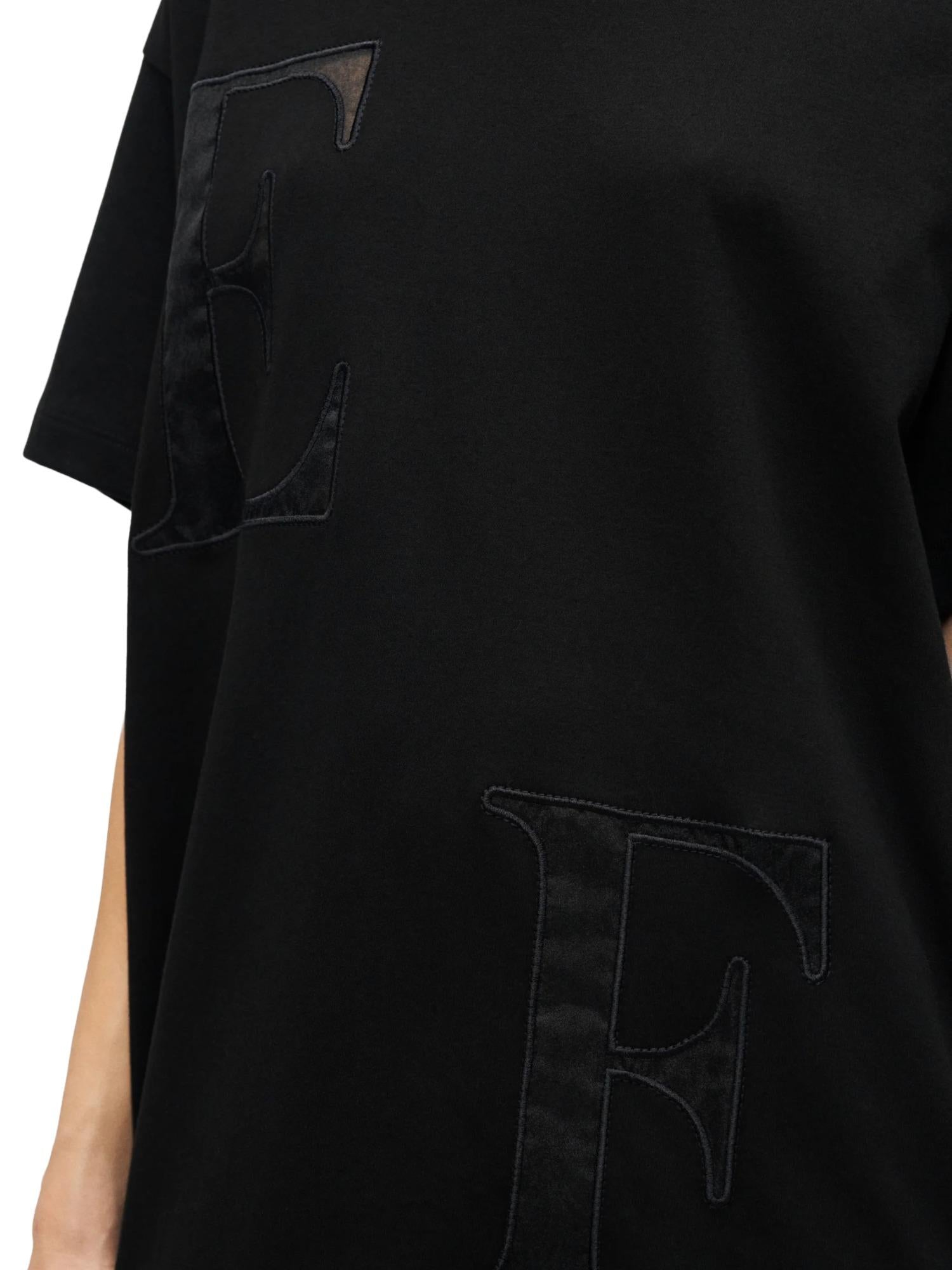 Elisabetta Franchi T-shirt oversize con logo