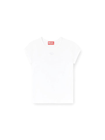 Diesel T-shirt con logo cut-out T-Angie-Od