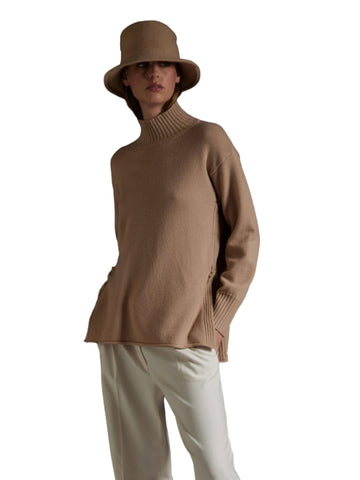 Kangra Maglia a dolcevita in lana e cashmere