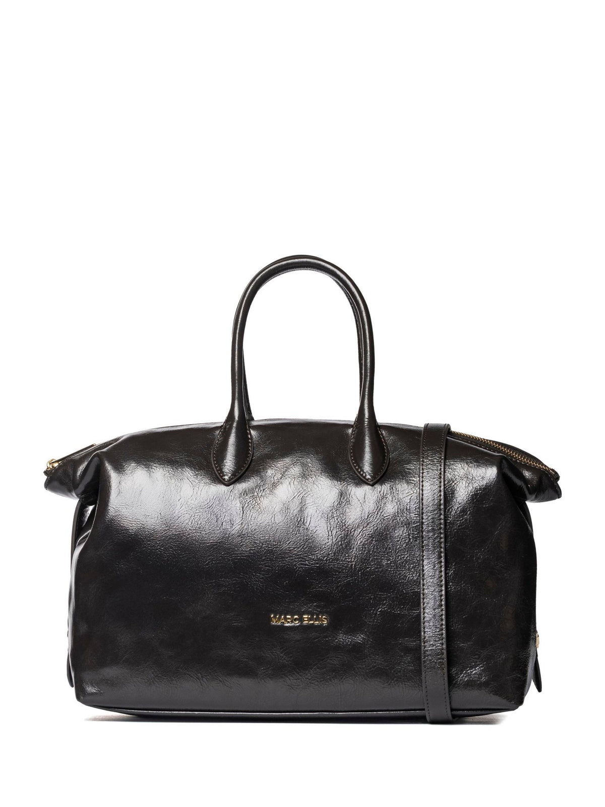 Borsa Bauletto Softy M in Pelle Lucida