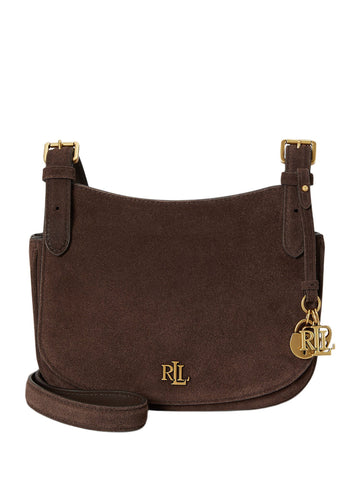 Borsa a tracolla mercy media in camoscio