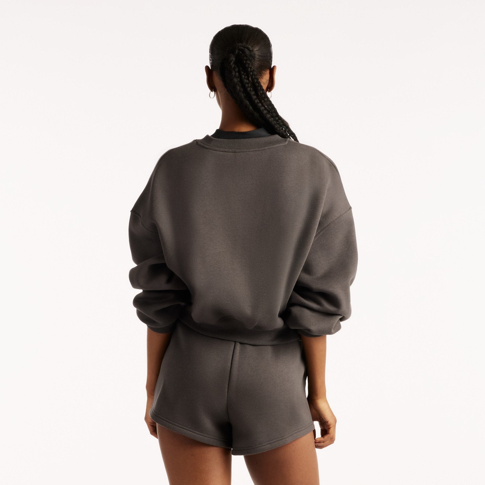 New Balance Felpa Girocollo Trackside Fleece Crew