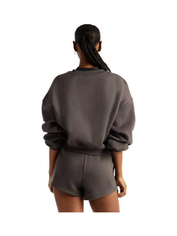 New Balance Felpa Girocollo Trackside Fleece Crew