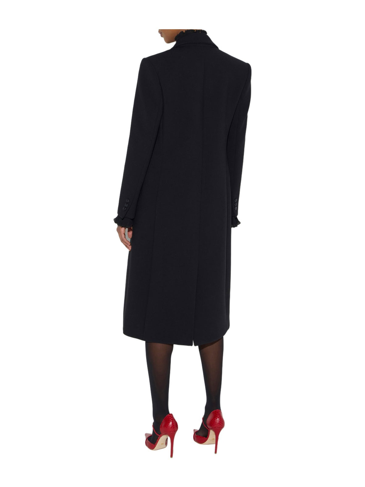 Cappotto in doppio crêpe