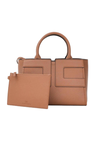 Elisabetta Franchi Borsa media con logo in rilievo