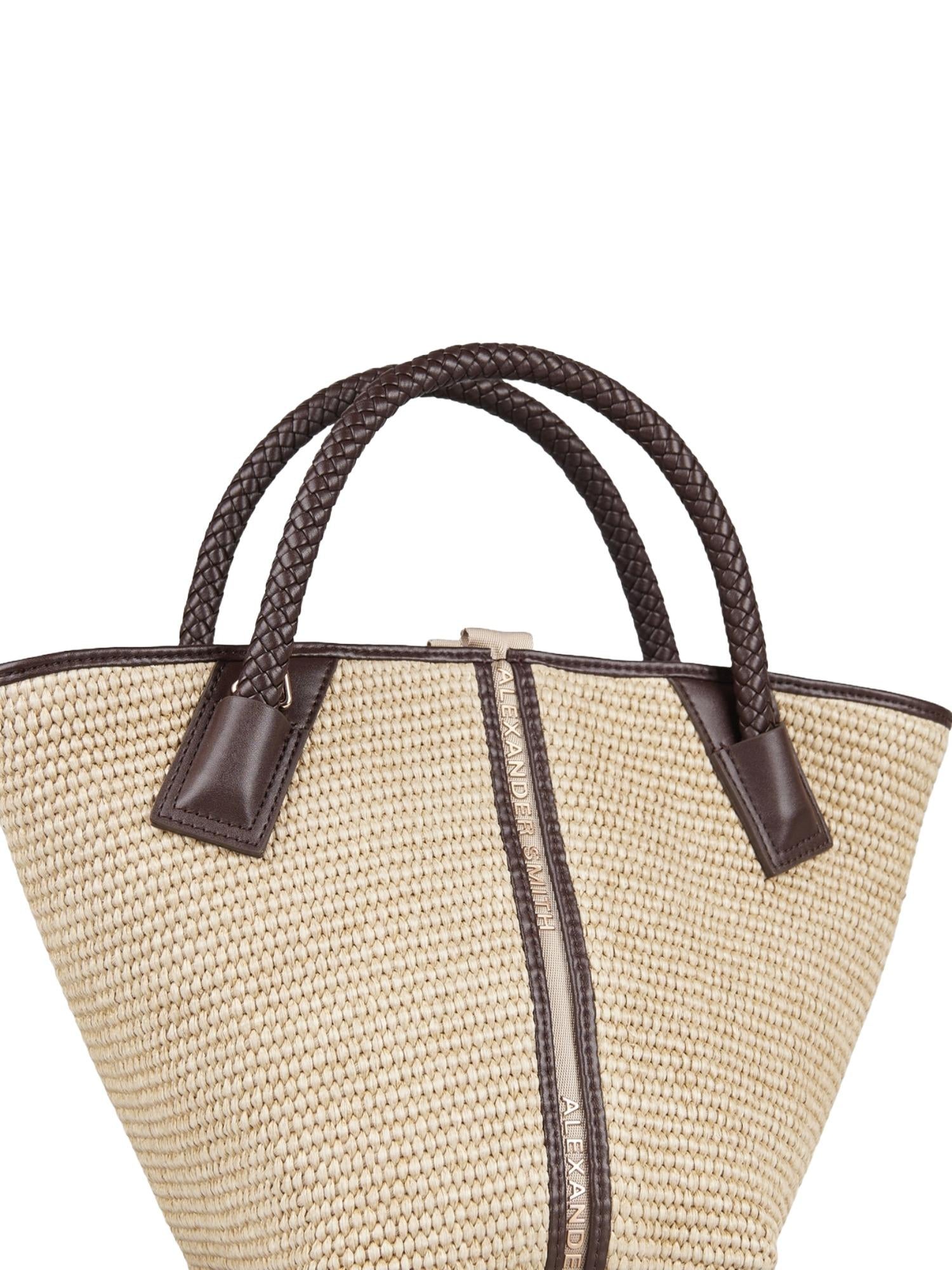 Alexander Smith Borsa in rafia Lauren Small