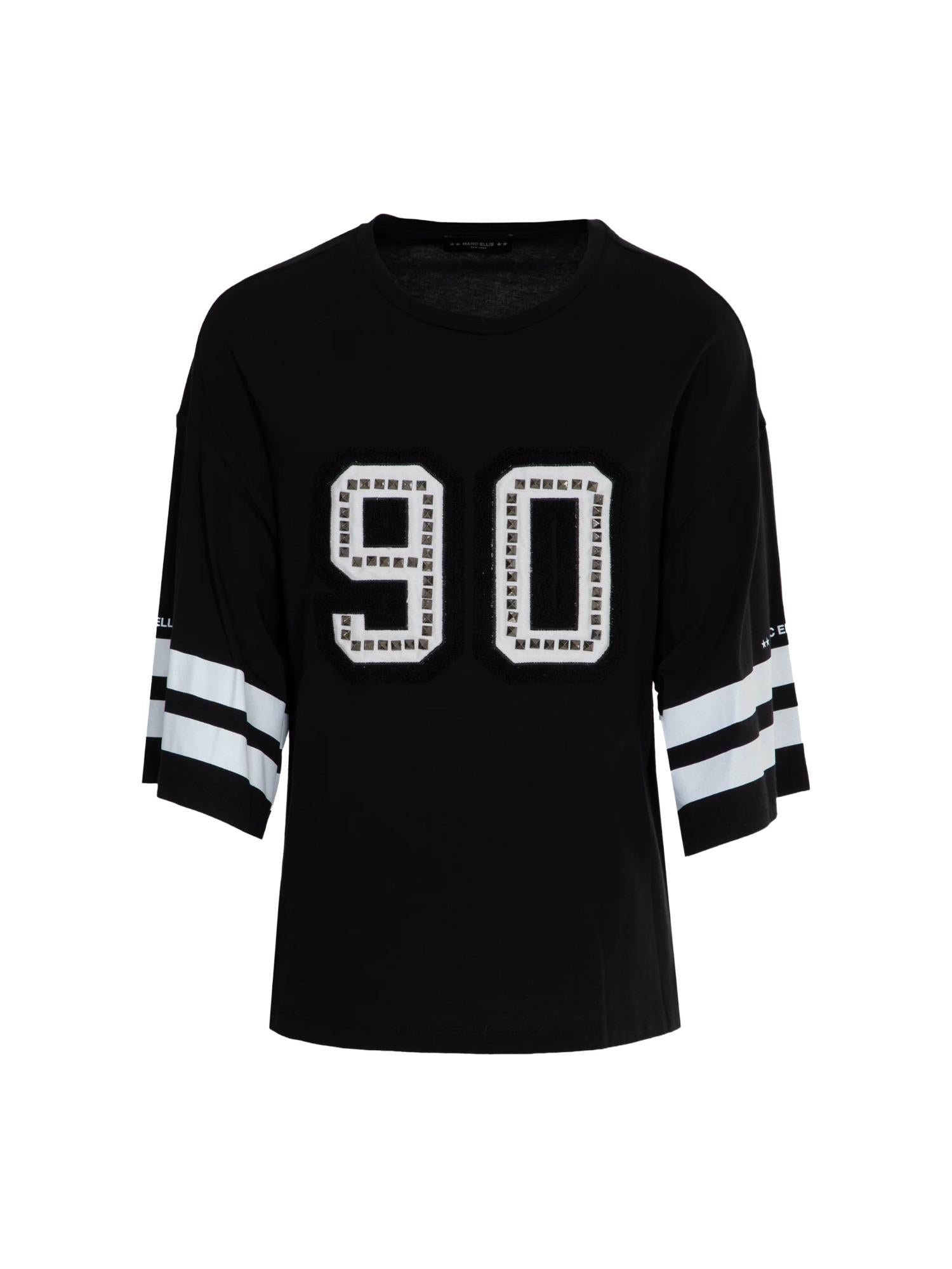 Marc Ellis T-shirt oversize con borchie