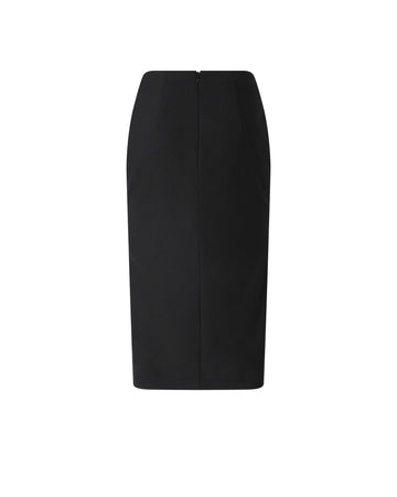 Pinko Gonna Midi a Matita in Frescolana Stretch donna