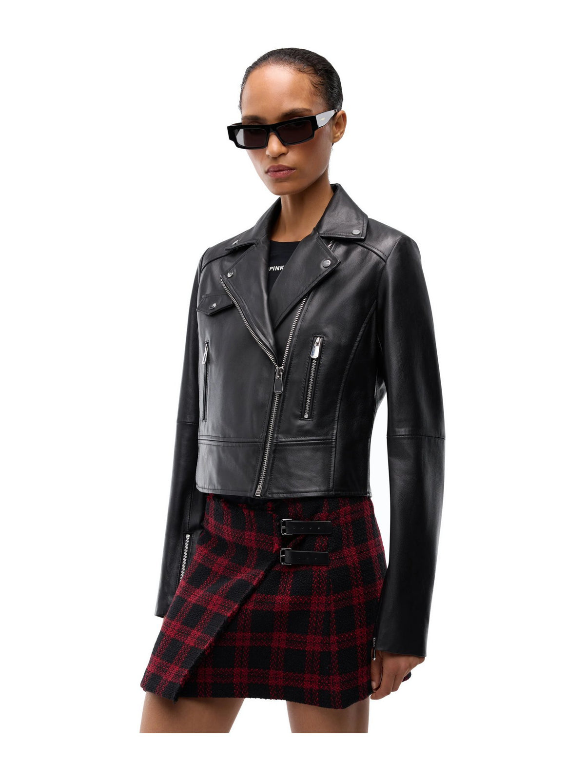 Giacca in Nappa Chiodo Biker