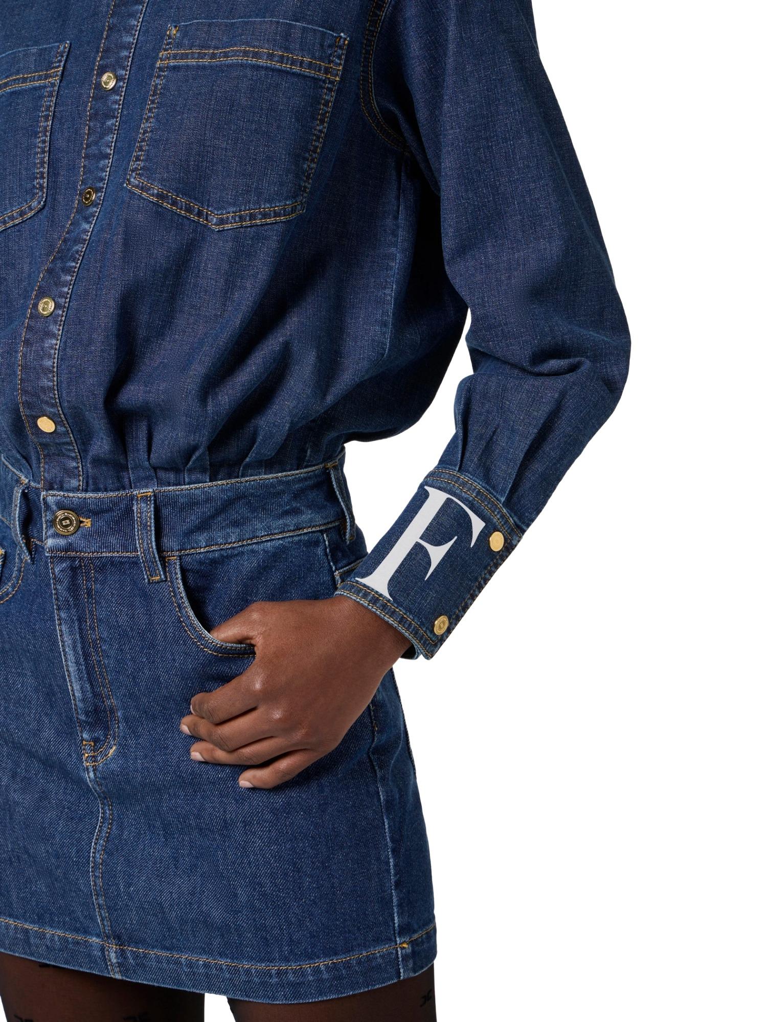 Elisabetta Franchi Abito in denim