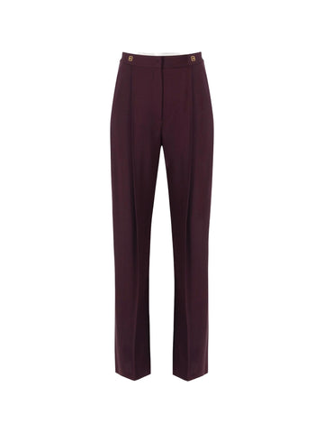 Elisabetta Franchi Pantalone con dettaglio gioiello