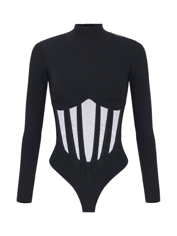Body bustier in maglia