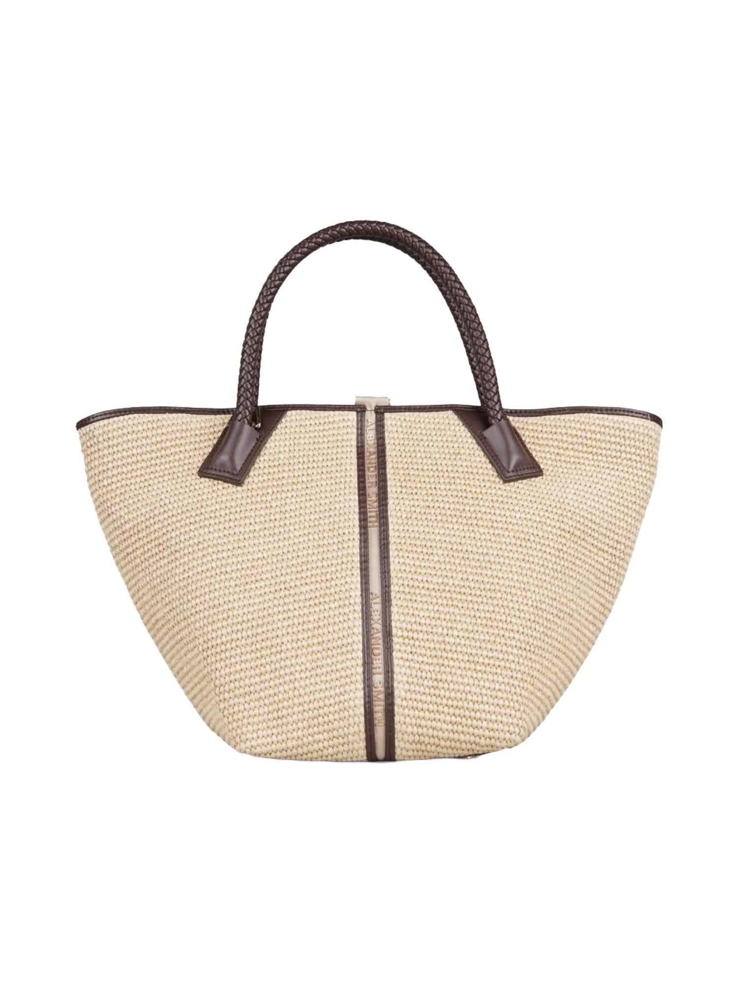 Alexander Smith Borsa in rafia Lauren Large