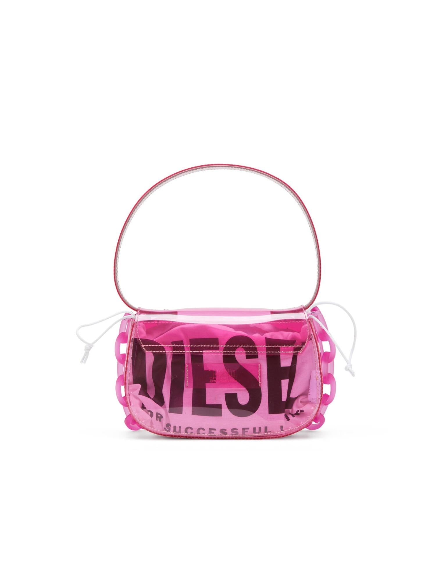 Diesel Borsa 1DR in TPU trasparente
