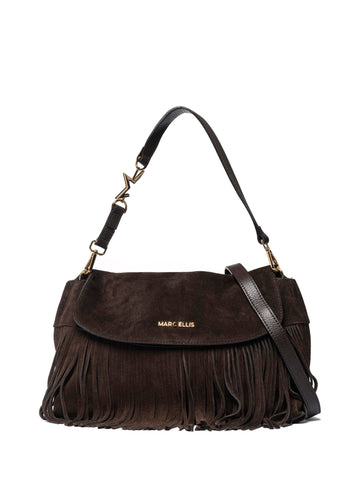 Borsa a Spalla Dakota L con Frange