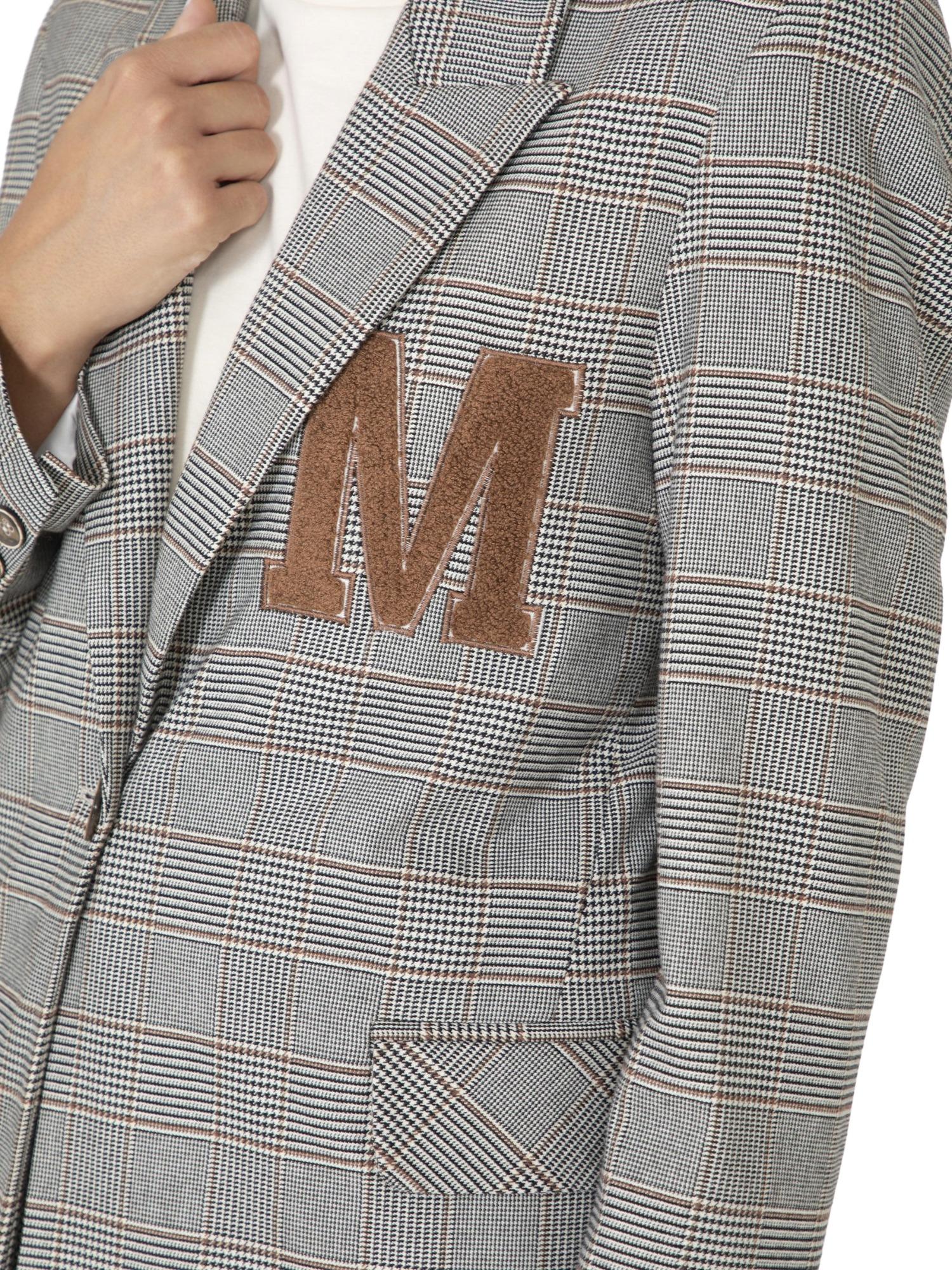 Marc Ellis Giacca a quadri con logo