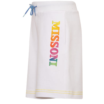 Missoni Shorts con logo in strass