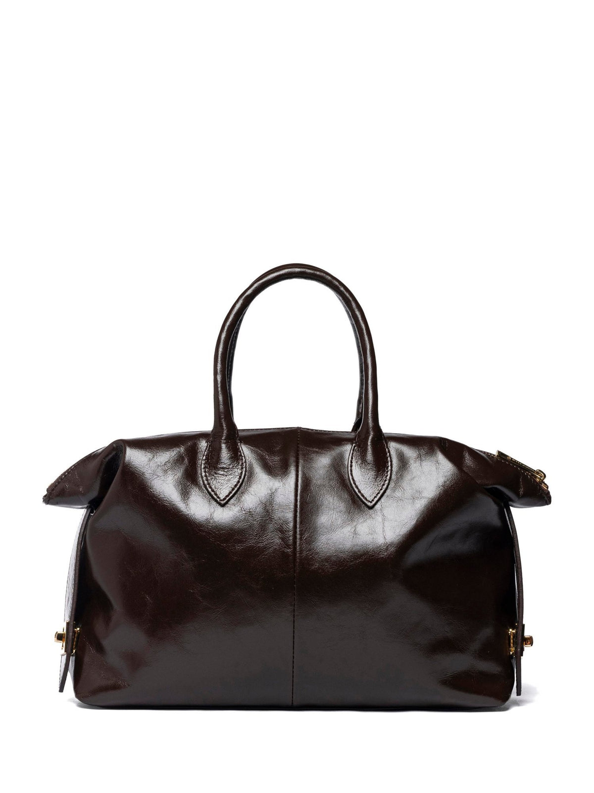 Borsa Bauletto Softy M in Pelle Lucida
