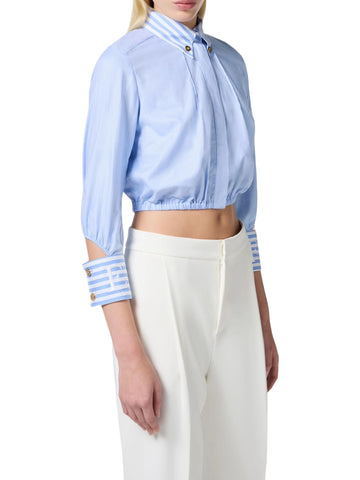 Elisabetta Franchi Camicia con dettagli rigati