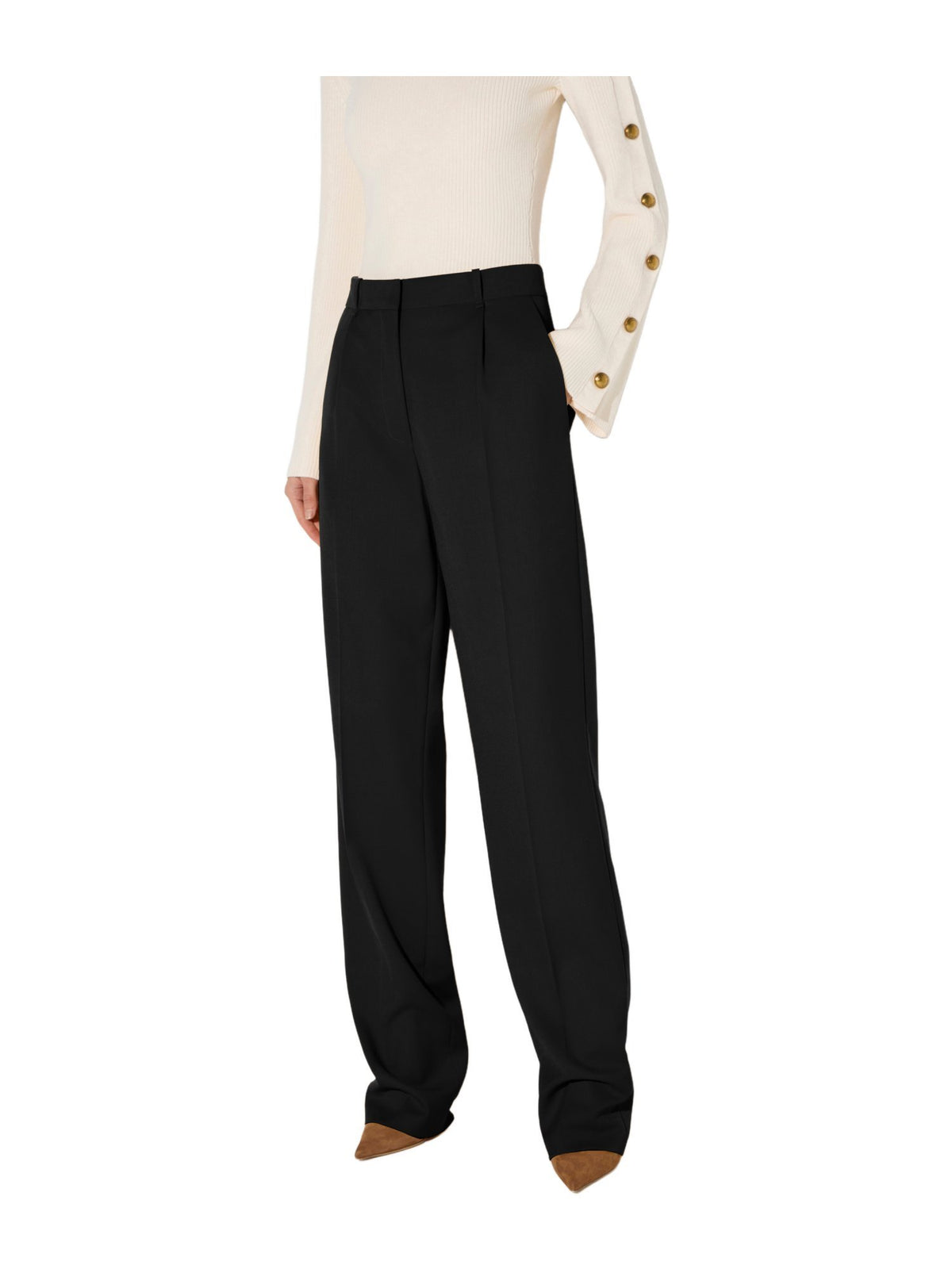 Pantaloni in gabardina
