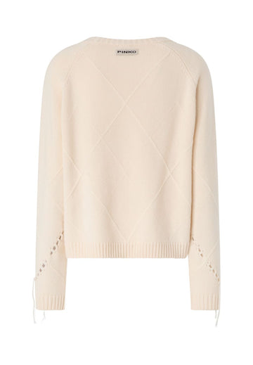 Pinko Maglia dalla Linea Morbida in Lana e Cashmere donna