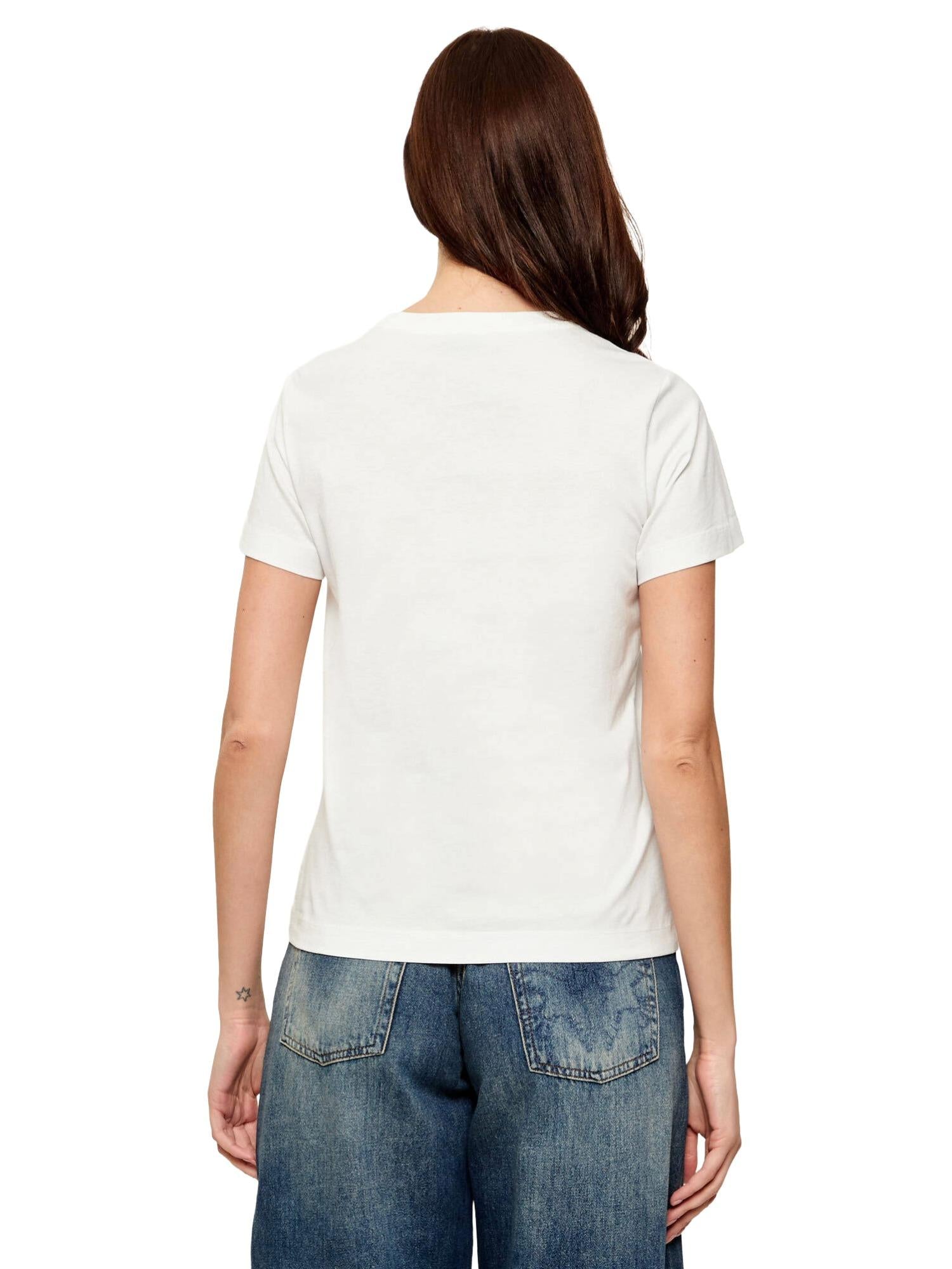 Pinko T-shirt con cristalli Quentin